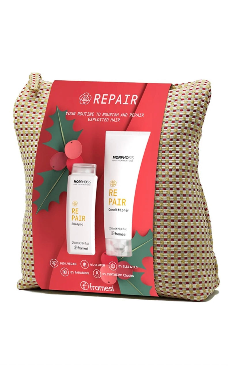 KIT REPAIR FRAMESI CHRISTMAS 250/250 ML - Coafor Bucuresti