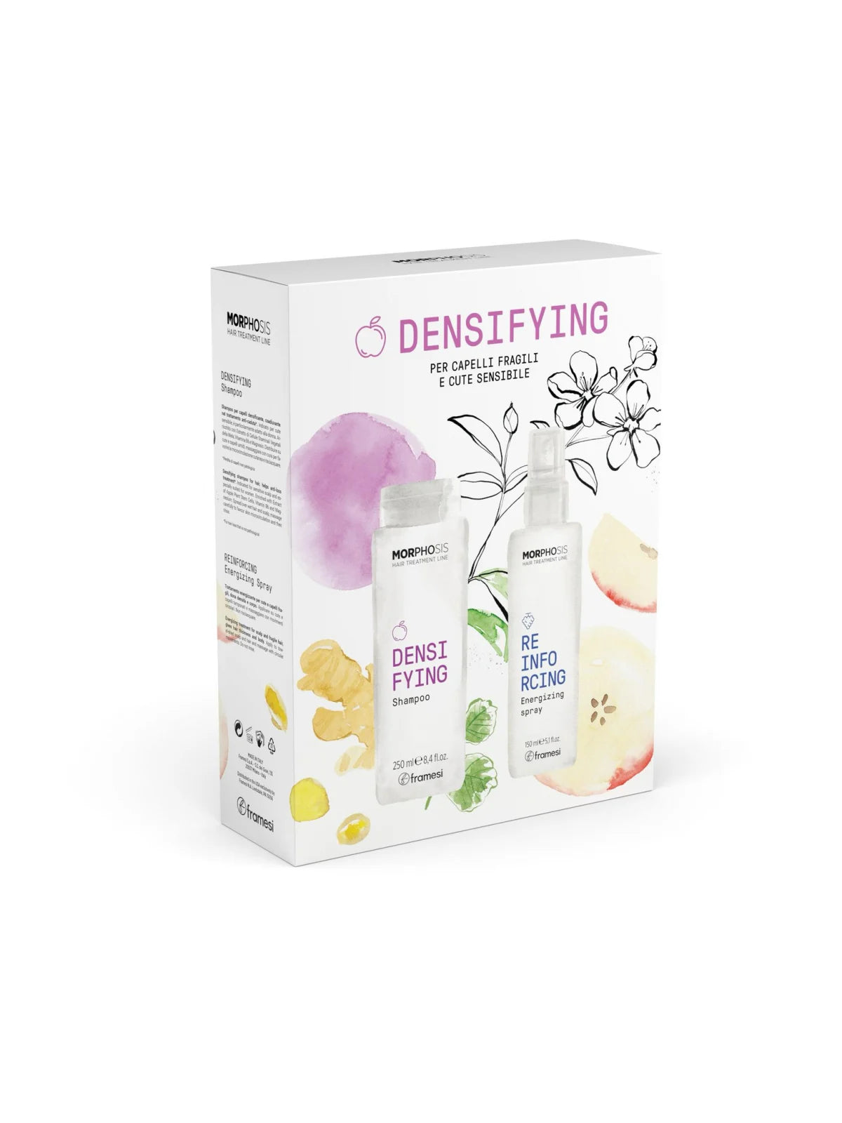 Kit Anticadere Păr Framesi: Șampon Densifiant + Spray Energizant - Rezultate Rapide - Coafor Bucuresti