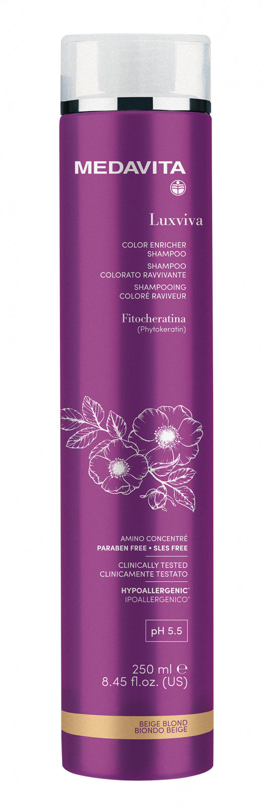 Sampon Colorant Beige Ph 5.5 -250 ml - Coafor Bucuresti