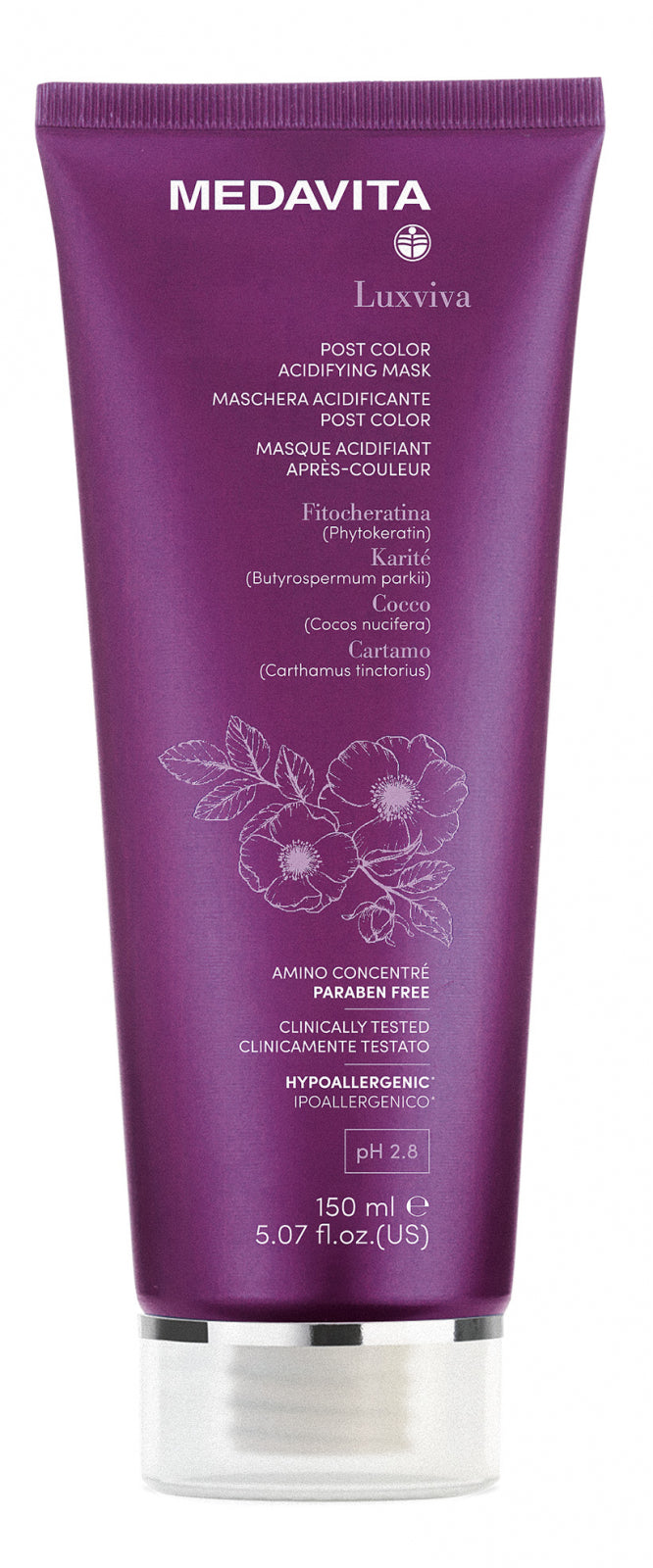 Masca pentru protectia culorii acidifianta cu Ph 2.8-150 ml - Coafor Bucuresti