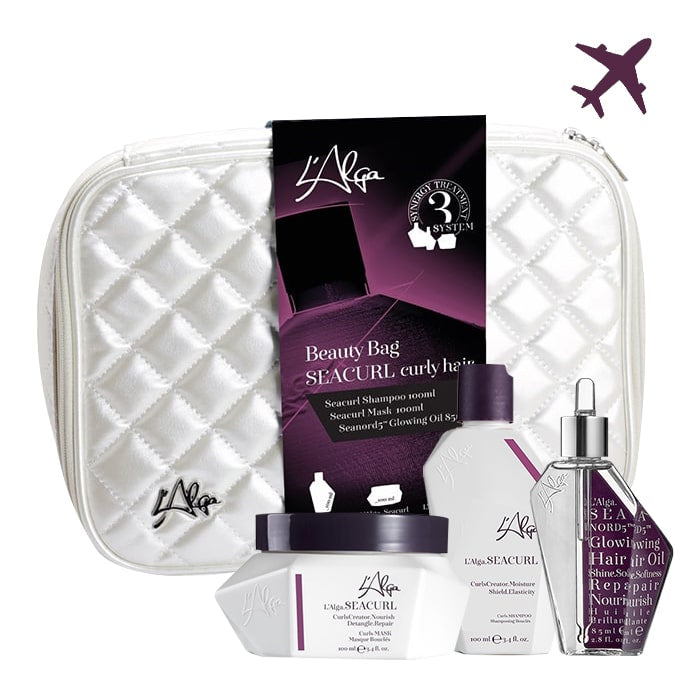 Geanta de Lux Seacurl - Set De Lux format din 3 produse pentru păr creț - Coafor Bucuresti