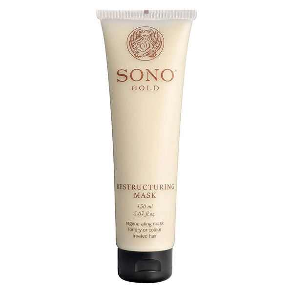 Masca pentru RECONSTRUCTIE SONO GOLD CU EXTRACT DE ULEI DE CANABIS-150 ml - Coafor Bucuresti