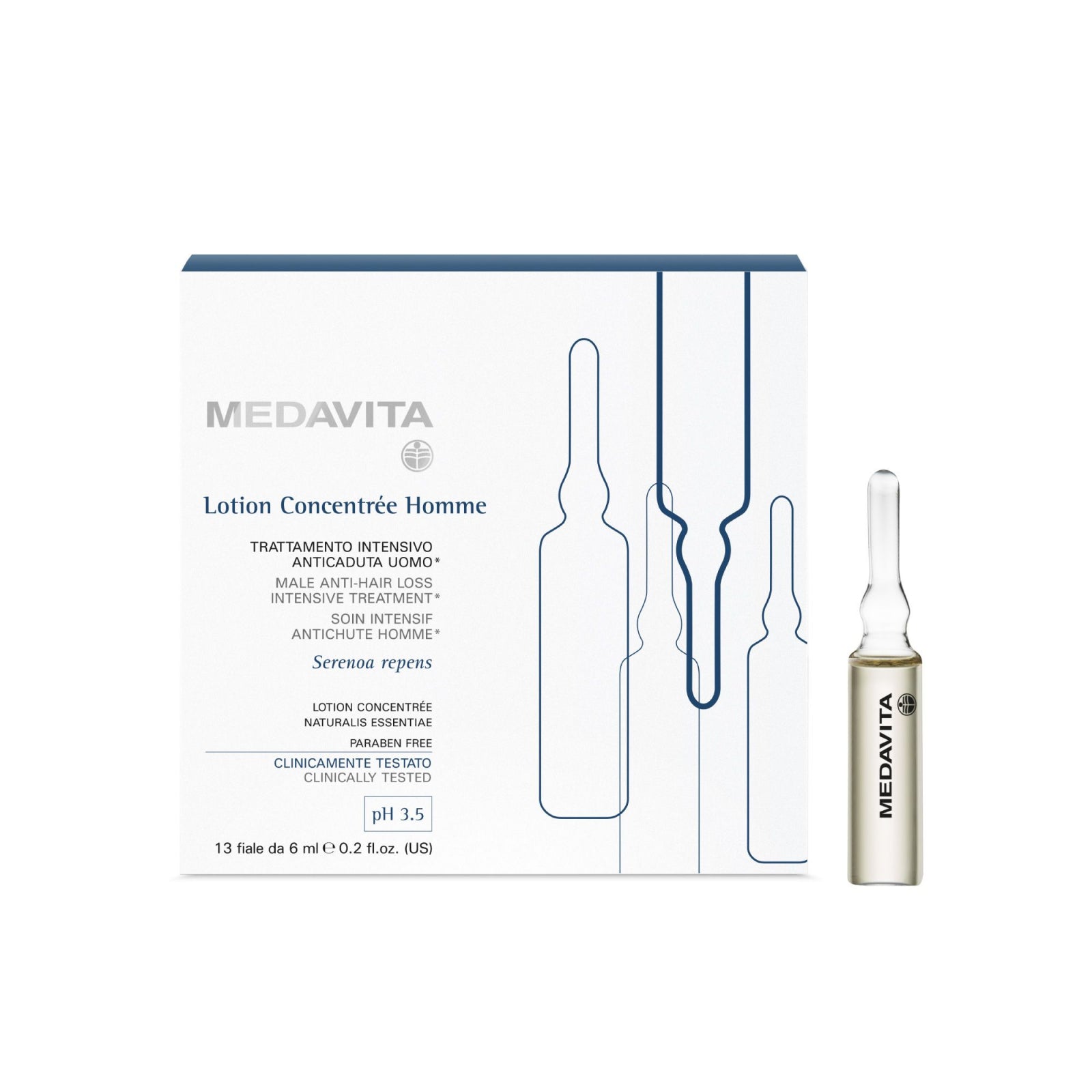 Tratament anticădere pentru Barbati 13x6 ml Fiole / 100 ml Spray - Coafor Bucuresti